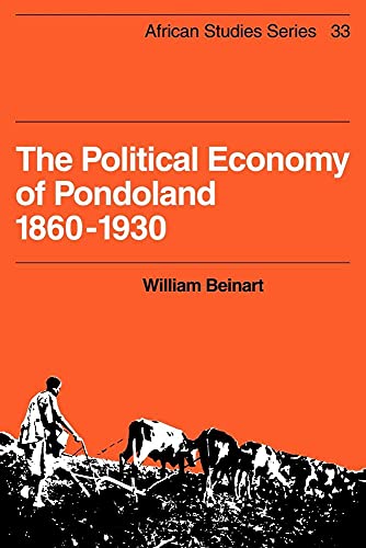The Political Economy of Pondoland 1860 1930