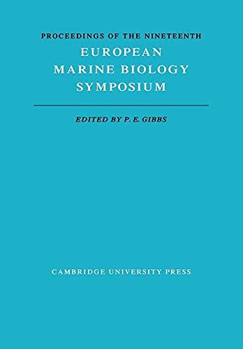 Proceedings of the Nineteenth European Marine Biology Symposium