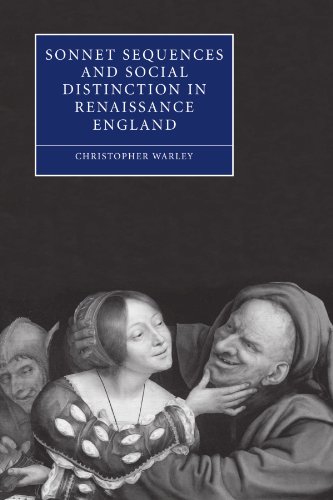 Sonnet Sequences and Social Distinction in Renaissance England