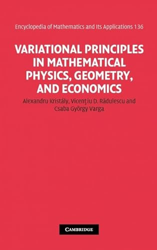 Variational Principles in Mathematical Physics, Geometry, and Economics