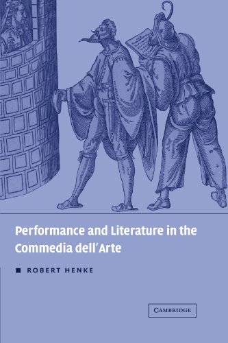 Performance and Literature in the Commedia Dell'arte