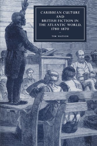 Caribbean Culture and British Fiction in the Atlantic World, 1780 1870