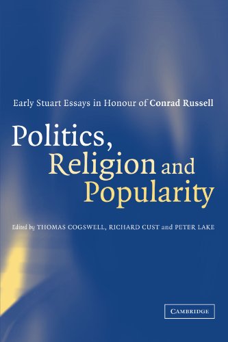 Politics, Religion and Popularity in Early Stuart Britain