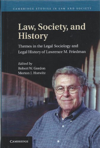 Law, Society, and History