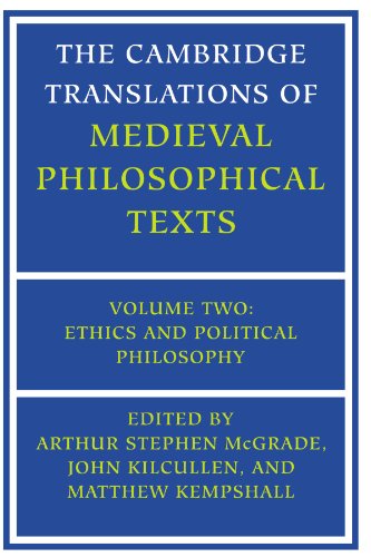 The Cambridge Translations of Medieval Philosophical Texts