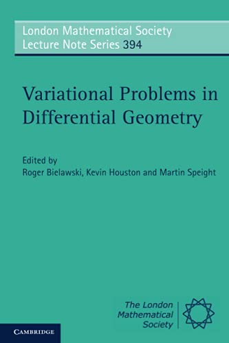 Variational Problems in Differential Geometry