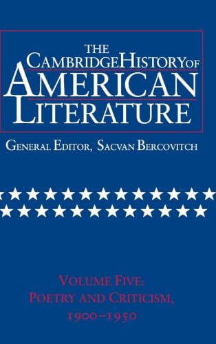 The Cambridge History of American Literature