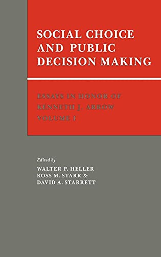 Essays in Honor of Kenneth J. Arrow