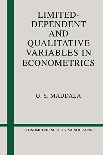 Limited-Dependent and Qualitative Variables in Econometrics