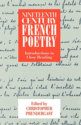 Nineteenth-Century French Poetry