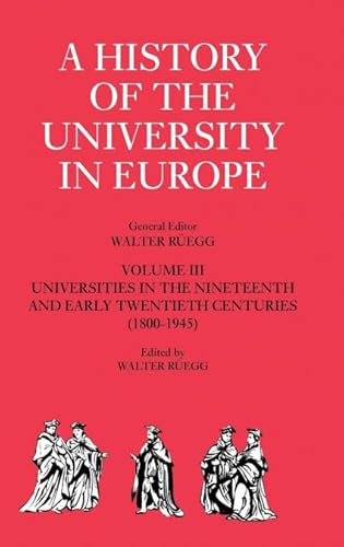 A History of the University in Europe