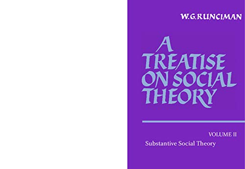 A Treatise on Social Theory