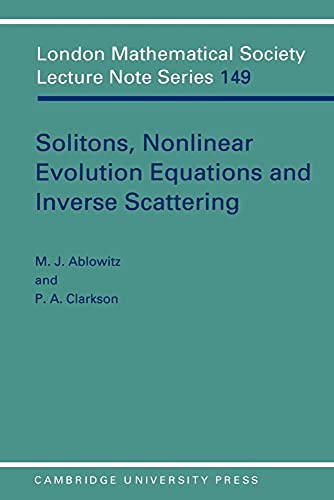 Solitons, Nonlinear Evolution Equations and Inverse Scattering