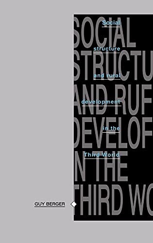 Social Structure and Rural Development in the Third World