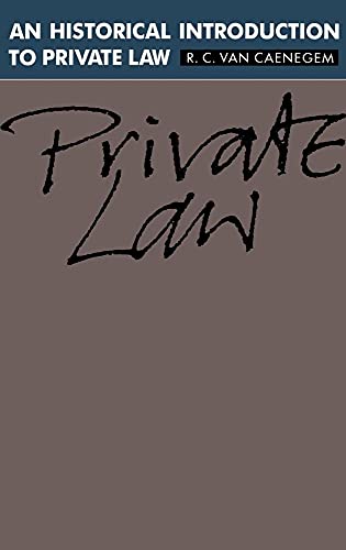An Historical Introduction to Private Law