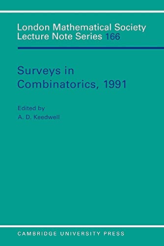 Surveys in Combinatorics, 1991