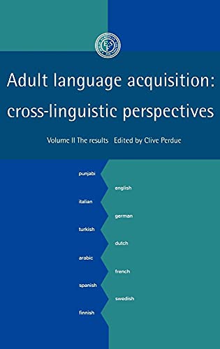 Adult Language Acquisition