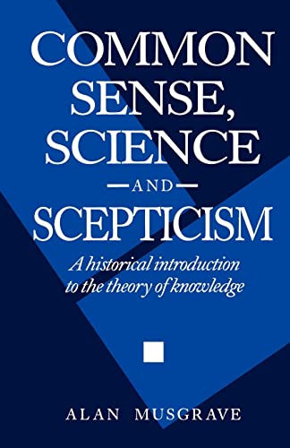 Common Sense, Science and Scepticism