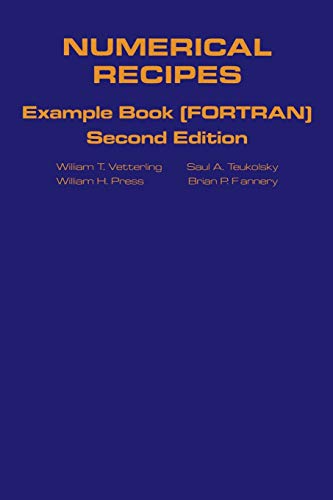 Numerical Recipes in FORTRAN Example Book