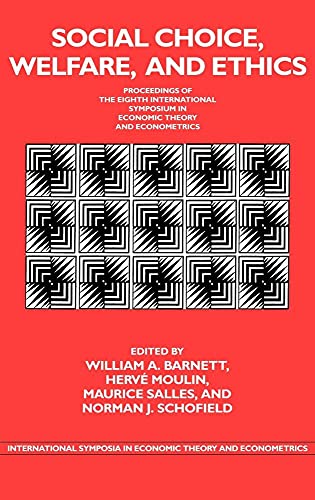 Social Choice, Welfare, and Ethics