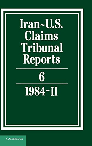 Iran-U.S. Claims Tribunal Reports