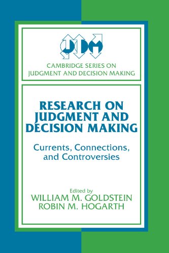 Research on Judgment and Decision Making
