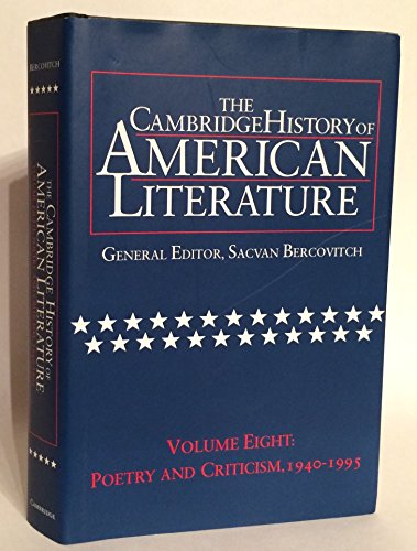The Cambridge History of American Literature