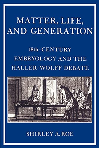 Matter, Life, and Generation