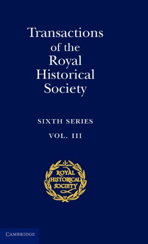 Transactions of the Royal Historical Society
