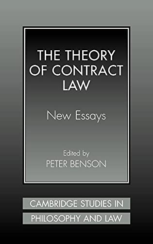 The Theory of Contract Law
