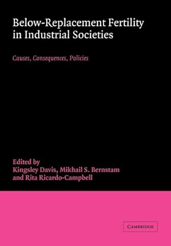 Below-Replacement Fertility in Industrial Societies