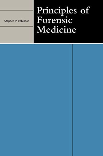 Principles of Forensic Medicine