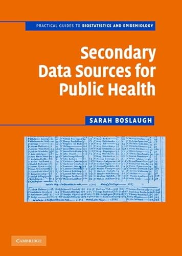Secondary Data Sources for Pub Hlth