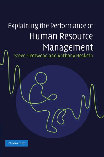 Explaining the Performance of Human Resource Management