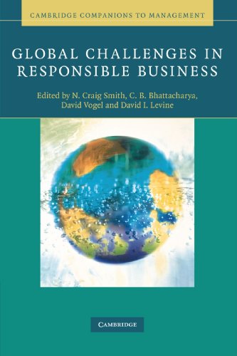 Global Challenges in Responsible Business