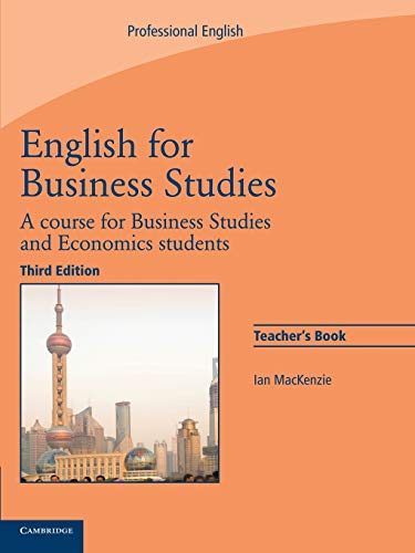 English for Business Studies Teacher's Book