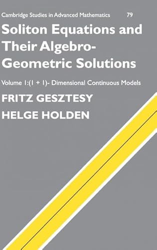 Soliton Equations and their Algebro-Geometric Solutions