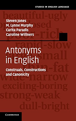 Antonyms in English