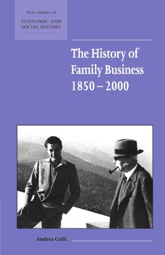 The History of Family Business, 1850-2000