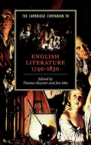 The Cambridge Companion to English Literature, 1740 1830