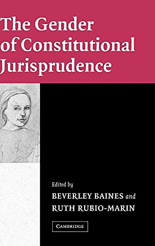 The Gender of Constitutional Jurisprudence