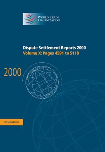 Dispute Settlement Reports 2000
