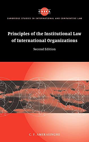 Principles of the Institutional Law of International Organizations
