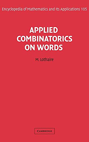 Applied Combinatorics on Words