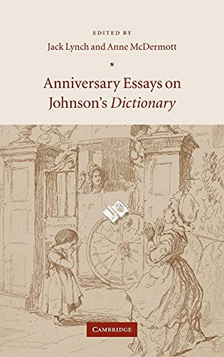 Anniversary Essays on Johnson's Dictionary