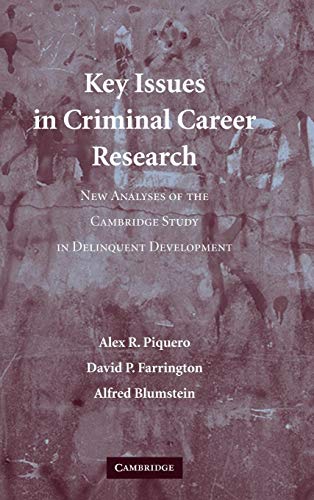 Key Issues in Criminal Career Research