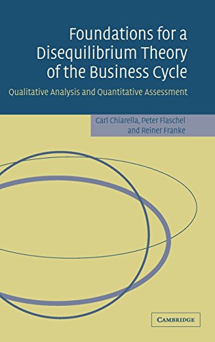Foundations for a Disequilibrium Theory of the Business Cycle