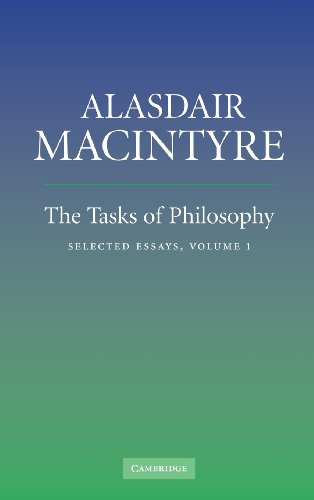 The Tasks of Philosophy, Volume 1