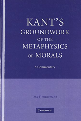 Kant's Groundwork of the Metaphysics of Morals