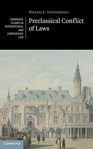 Preclassical Conflict of Laws